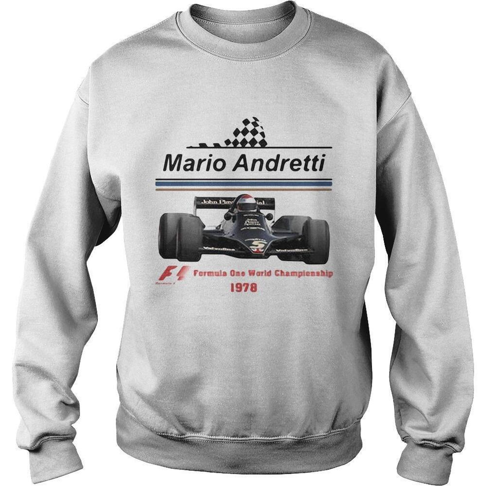 Mario Andretti Racing Athletes Formula One World Championship Sweatshirt